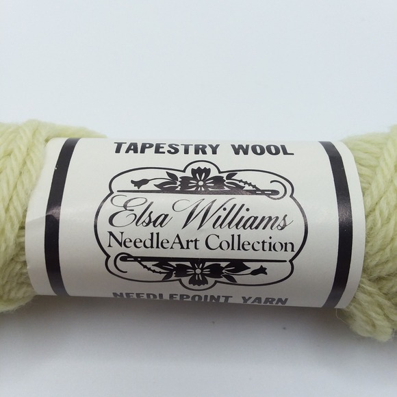 9 Elsa Williams 40 Yd Skeins Tapestry Wool Needlepoint Yarn Color Green‎ 406 VTG - Picture 4 of 6
